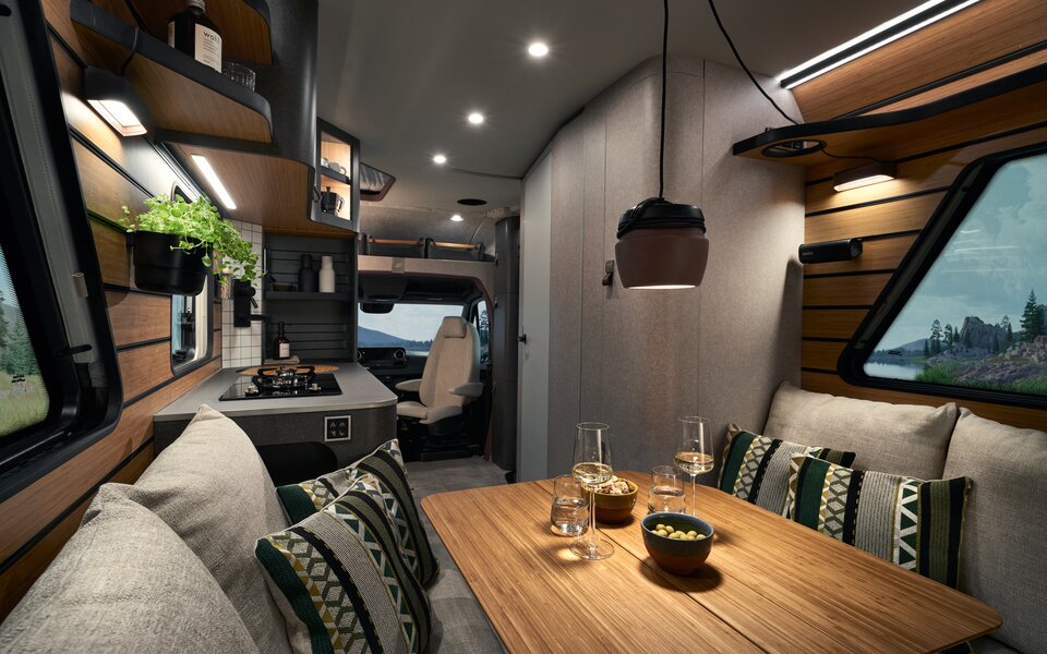 Persfoto | HYMER Venture S_interieur_zitgroep