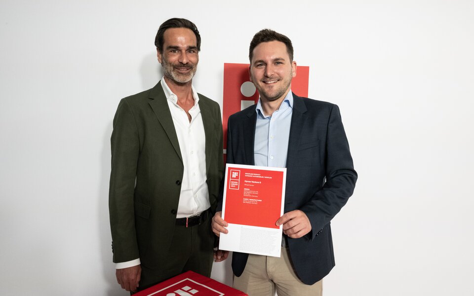 Persfoto | HYMER Award Ceremony iF Award 2023