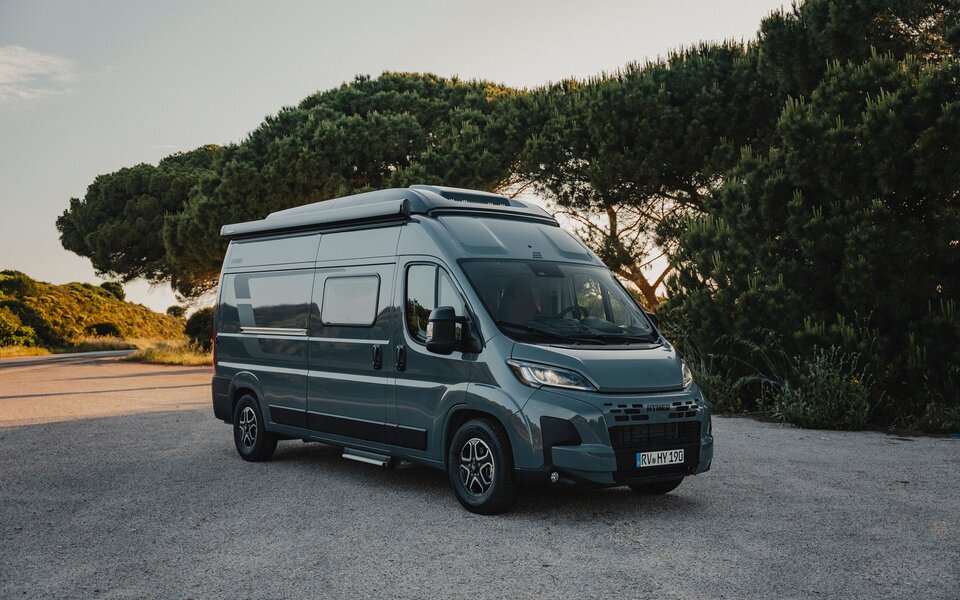 Persfoto | Hymer Redwood zijkant