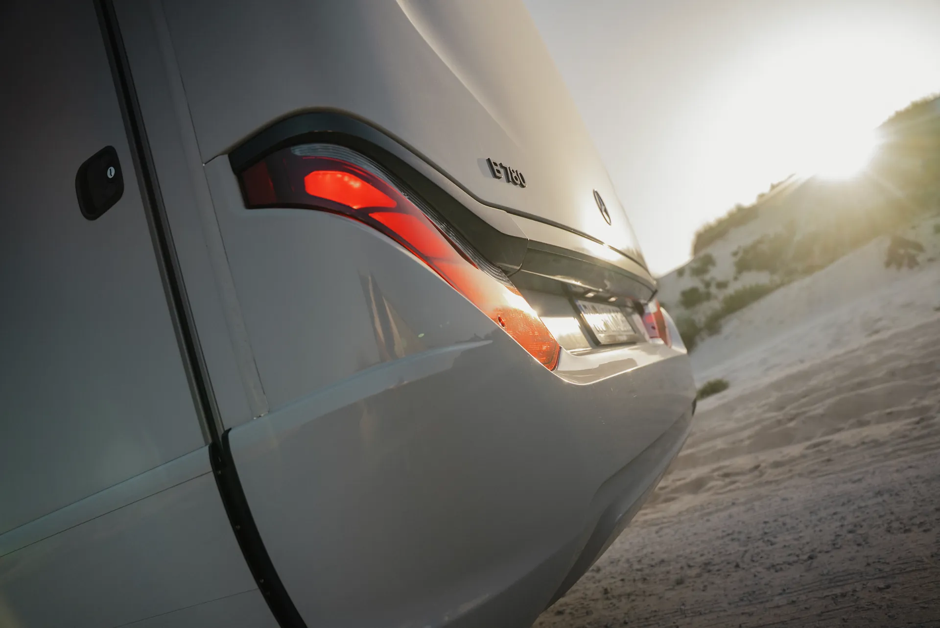 Precision down to the rear design.